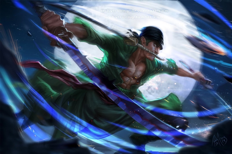  zoro, d, 1080P, One Piece, roronoa, Anime, Zoro Roronoa