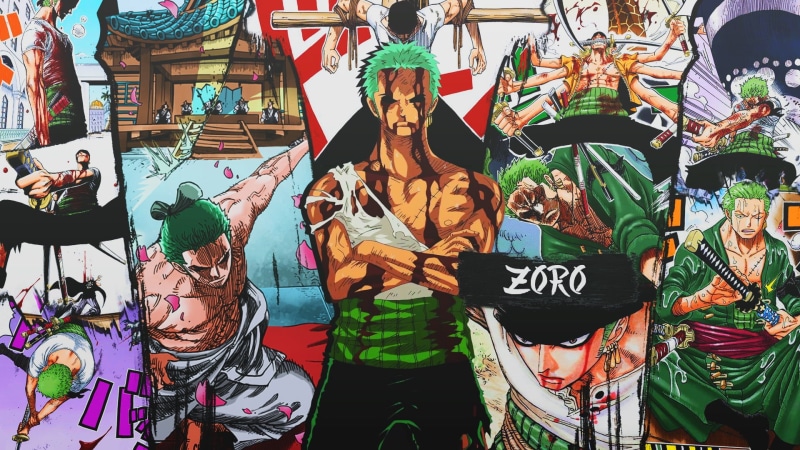 Roronoa Zoro, 1080P, One Piece