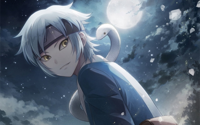 one person, mitsuki, real people, hairstyle, casual clothing, day, sea, portrait, young adult, Mitsuki (Naruto), young women, Anime, Boruto, side view