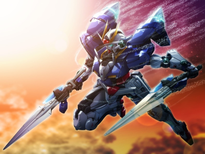 Mobile Suit Gundam 00, 720P, Gundam 00 exia, robot, mech, Gundam