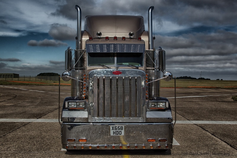 cars, front, trucks, 1080P, peterbilt
