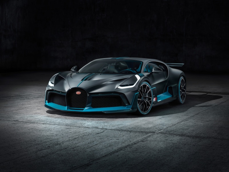 background, veyron, front view, 2019 Bugatti Divo, hypercar, 4K, Divo, black, Bugatti Divo, bugatti, sport, car
