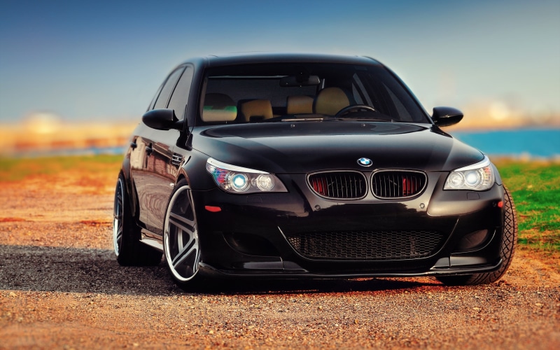 2K, View, Car, Front, BMW, e, m, Black