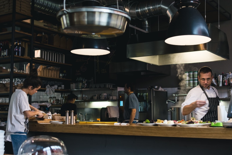 casual Clothing, food, young Women, occupation, serving Food and Drinks, business, bar Counter, young Adult, waitress, smiling, order, coworker, process