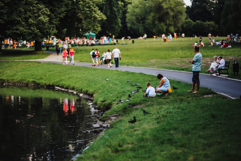 walk, editorial, 5K, day, outdoors, plant, men, sunny, sport, grass, group of people, riverside, adult, women, green, water, people, park - man made space