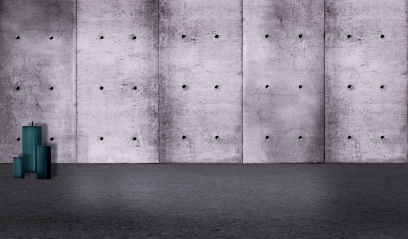 grey, architecture, room, floor, dark, wall, indoors, full frame, 2K, background, modern, design, empty, industry, candles, wall - building feature, concrete