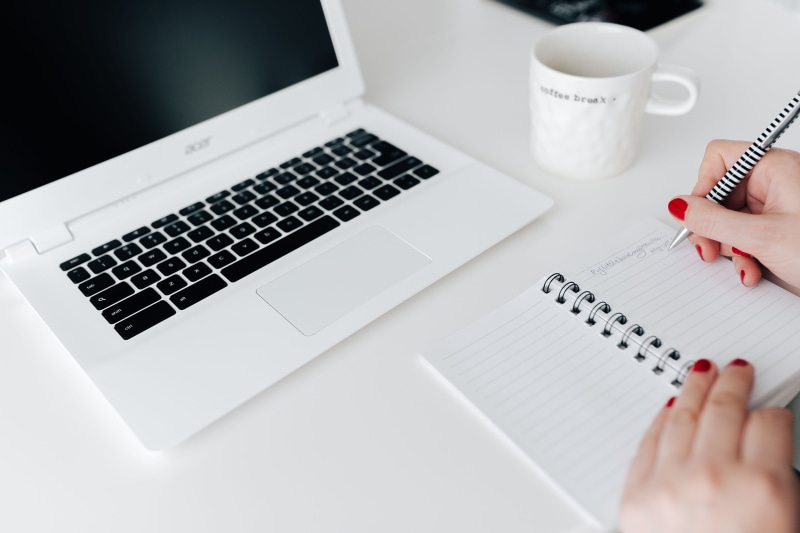 selective focus, computer, connection, white, tech, indoors, writing, office, one person, human body part, scandinavian, white laptop, using laptop, workspace