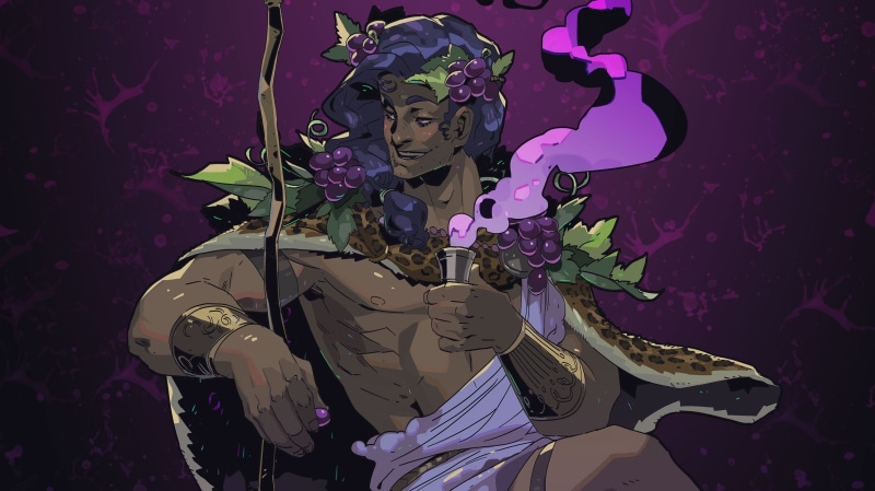 artwork, Hades (Game), Hades (Dionysus), 2K, video game characters, digital art, video game art, video games, Greek mythology, Supergiant Games