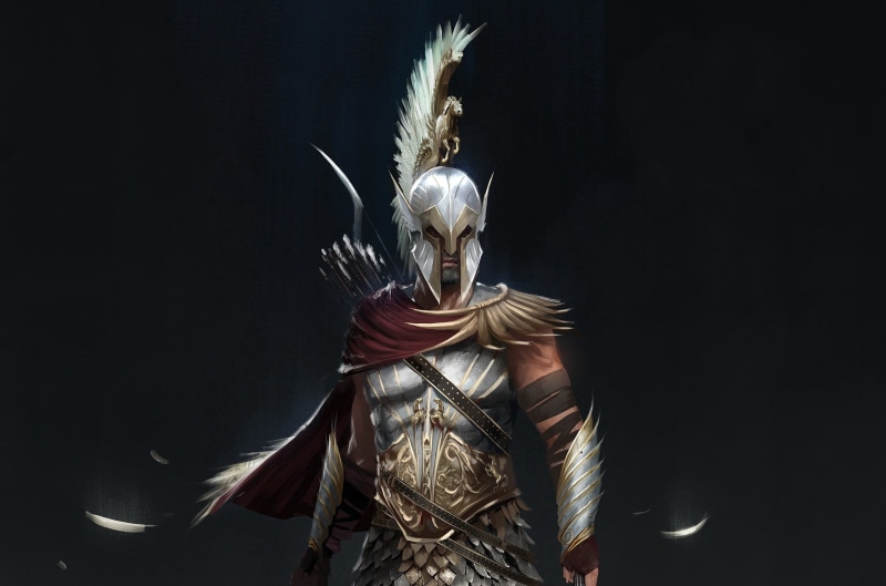 game, Assassins Creed Odyssey, Ubisoft, 1080P, Alexios, pegasus armour, Assassins Creed, Odyssey