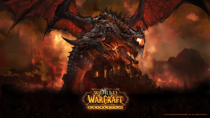outdoors, sunset, video games, nature, fire - natural phenomenon, communication, 1080P, sign, no people, World of Warcraft, animal representation, rock - object