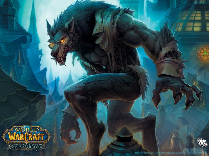 comics, warcraft, werewolf, 720P, cataclysm, curse, world, worgen