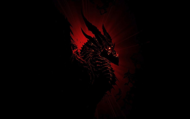 1080P, video games, World of Warcraft, dragon, Deathwing