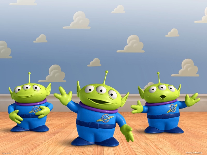 happiness, image, small, toy, story, vector, aliens, cartoon, fun, 720P, indoors, illustration, animal, claw, yellow, emotion, cute, backgrounds, craft