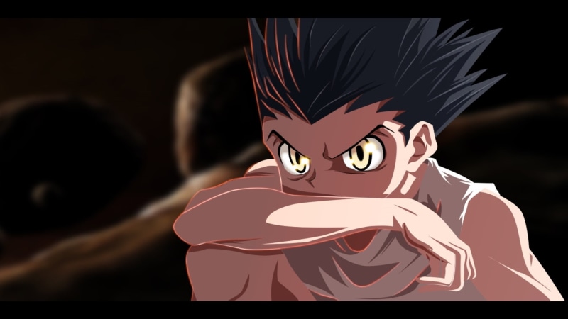 Hunter x Hunter, focus on foreground, mask, women, hunter, representation, mask - disguise, portrait, illustration, disguise, transfer print, gon, x, headshot