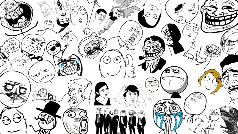 funny, face, 1080P, troll