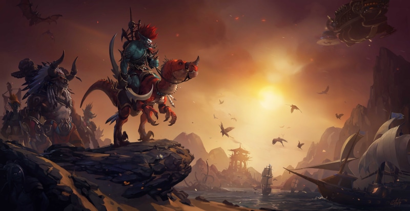 Artwork, troll, Escalation, illustration, 8K, dota, World of Warcraft, warlord