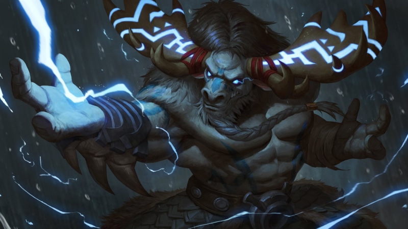 Tauren (World Of Warcraft), Warrior, World Of Warcraft, Creature, Horns, 1080P, Warcraft