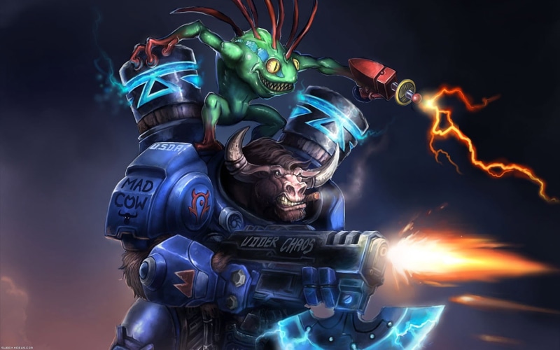 art, tauren, games, 720P, x, video, hd, murloc, starcraft
