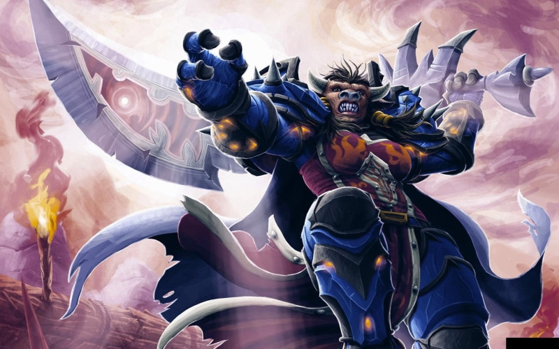 art, wow, games, warcraft, female, hd, tauren, 720P, video, world
