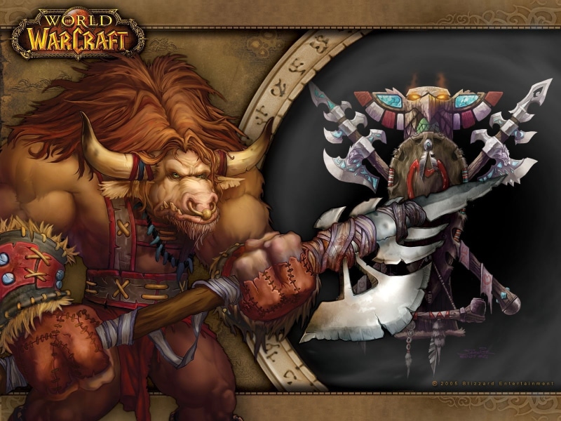 tauren, world, video, 720P, games, hd, art, fantasy, warcraft, world of warcraft