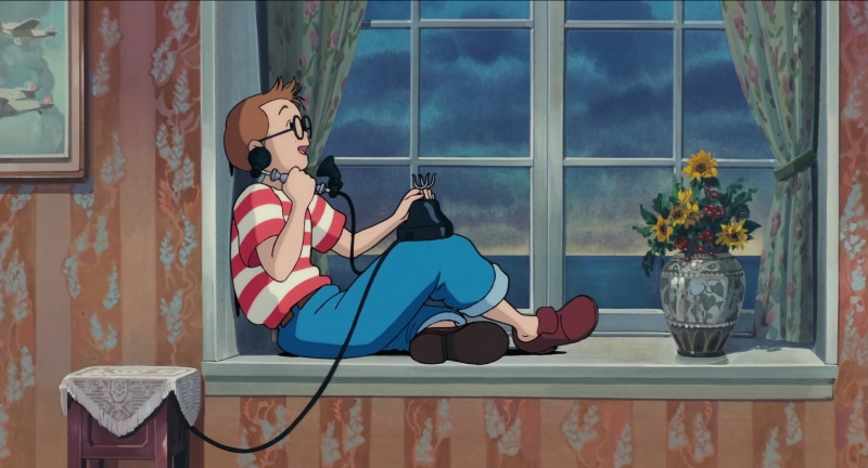 tombo, Kikis Delivery Service, 4K, window ledge