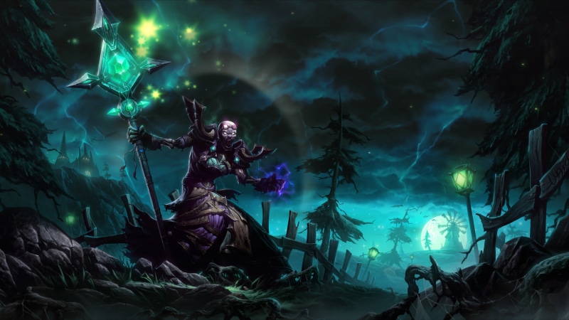 fantasy art, digital art, shadow priest, World of Warcraft, 4K