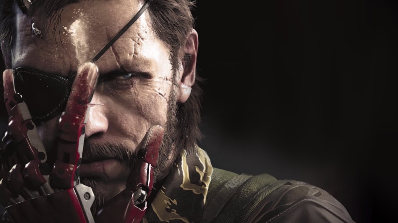 caucasian Ethnicity, eyepatches, leather, headshot, portrait, studio Shot, Metal Gear Solid V: The Phantom Pain, human Face, Metal Gear Solid, danger, dark