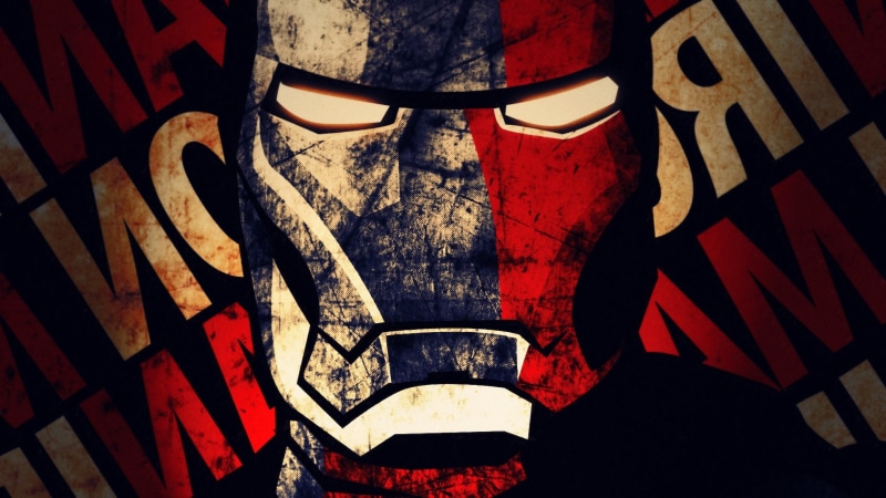 comic, marvel, man, ironman, grunge, 1080P, avengers, iron, comics, steel, metal, avenger