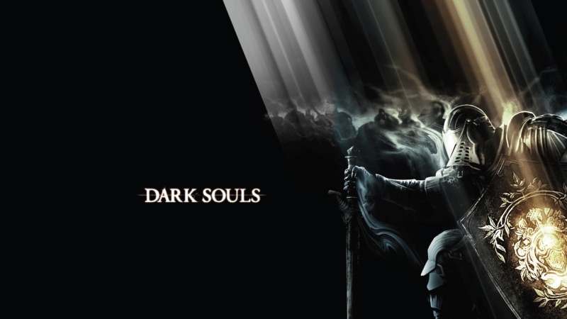 light, medieval, souls, sword, dark, knight, hd, video games, 1080P, black