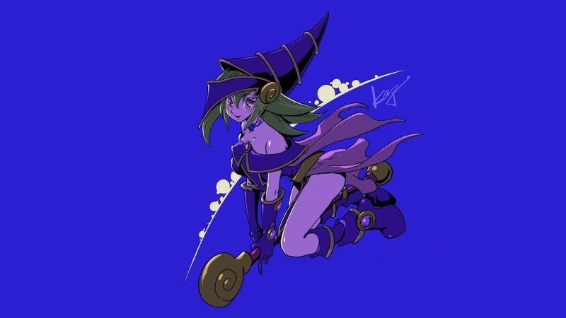 Dark Magician Girl, yugioh, 1080P