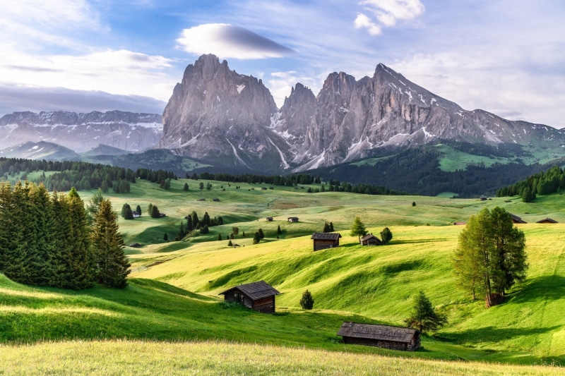 mountain range, field, mountains, plant, snowcapped mountain, environment, cloud - sky, scenics - nature, sky, nature, beauty in nature, 1080P, rolling landscape