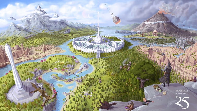 games art, The Elder Scrolls, Tamriel, 1080P