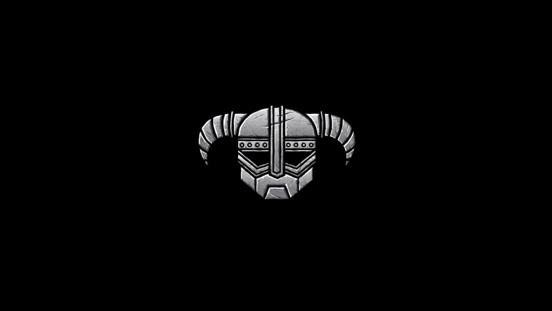 helmet, black, skyrim, 1080P, elder, video games, hd, scrolls