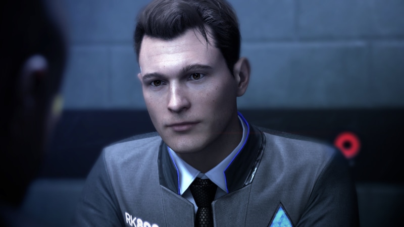 detroit become human, portrait, s, young adult, focus on foreground, front view, Android, teenage boys, adolescence, one person, white, top, child, young men
