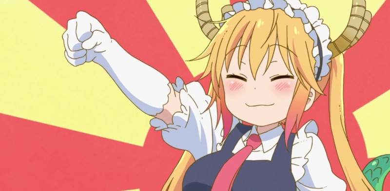 Tohru (Kobayashi-san Chi no Maid Dragon), maid outfit, 720P, Kobayashi-san Chi no Maid Dragon, maid, anime girls, Miss Kobayashis Dragon Maid