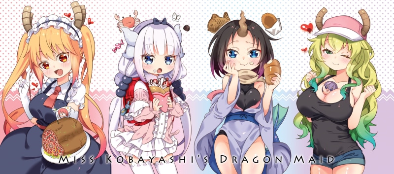 miss, Elma Jouii (Kobayashi-San Chi no Maid Dragon), Kanna Kamui (Kobayashi-san Chi no Maid Dragon), religion, disguise, celebration, people, s, female likeness