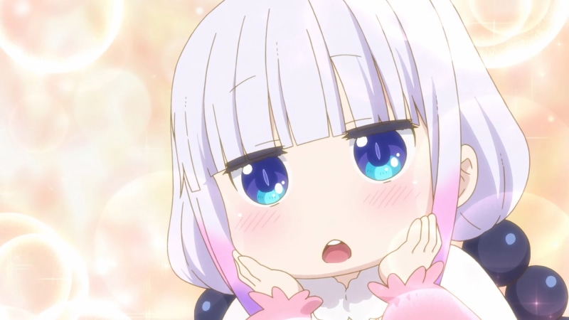 2K, white hair, anime girls, still life, blue eyes, creativity, art and craft, fashion, representation, pink color, Kobayashi-san Chi no Maid Dragon, animal representation