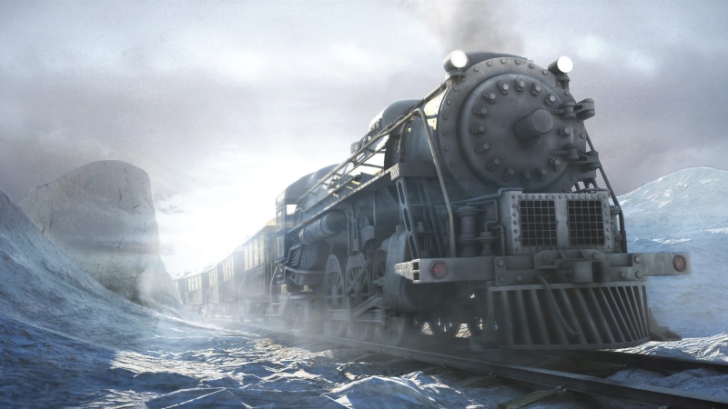 poster, game, screenshot, 4k, winter, PC, 2015, locomotive, 5k, PS4, train, XBox one, steam, 4K, Syberia, engine, quest, snow, Android, light