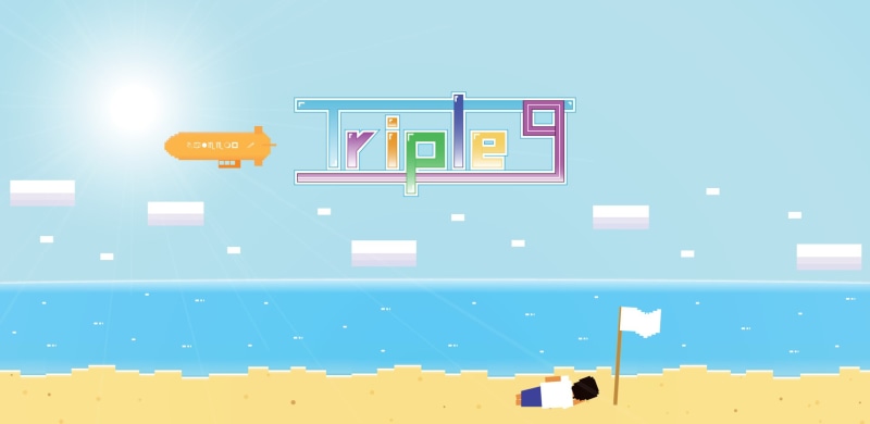 animated movies, vector art, pixels, Triple 9, beach, video games, 999, androids, android games, island, summer, 1080P, alone