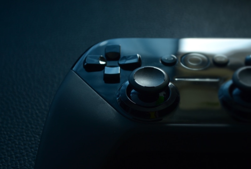 top, car, night, gaming, technology, android game controller, joystick, control, selective focus, game controller, focus on foreground, high angle view
