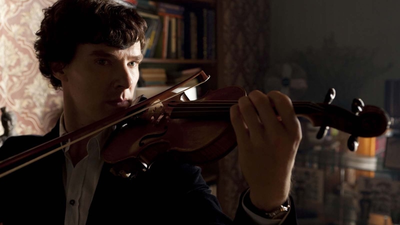 teenager, music, bow - musical equipment, hairstyle, one person, young adult, brown, string instrument, Benedict Cumberbatch, playing, violinist, holding