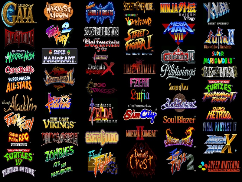 Earthbound, non-western script, fatal fury, game, Super Mario Kart, wall - building feature, sim city, lufia II: rise of the sinistrals, assorted, outdoors