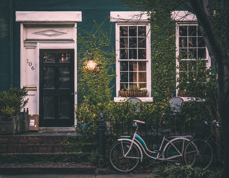 5K, parking, architecture, transportation, land vehicle, address, door, residential district, city, tree, window, leafed, home, plants, mode of transportation