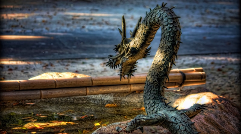 beauty in nature, Shinto, water, Aperture, no people, Photomatix Pro, nature, day, close-up, 4K, Photoshop, sunlight, focus on foreground, chained, Autumn