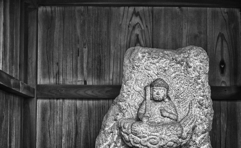 concrete, Chubu, Photoshop, sculpture, Buddhism, close-up, Statue, Mikawa, day, buddha, Black and White, Aichi, no people, Aichi Prefecture, wood - material