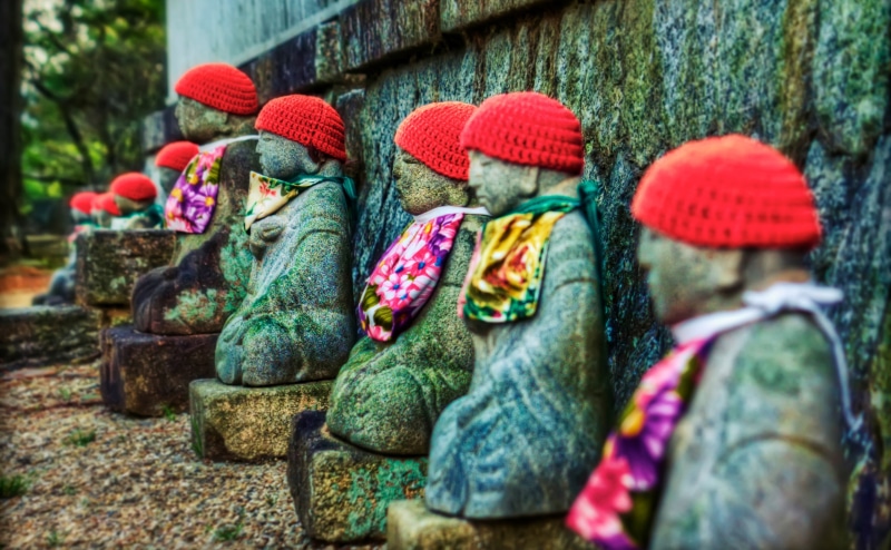 variation, monks, Sculpture, creativity, close-up, Topaz Adjust, plant, gang, Photoshop, human representation, outdoors, craft, multi colored, art and craft