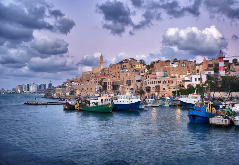 tourism, passenger craft, sky, nature, nautical vessel, travel, old, mediterranean, cloud - sky, east, transportation, summer, jaffa, brown, sailboat, sea