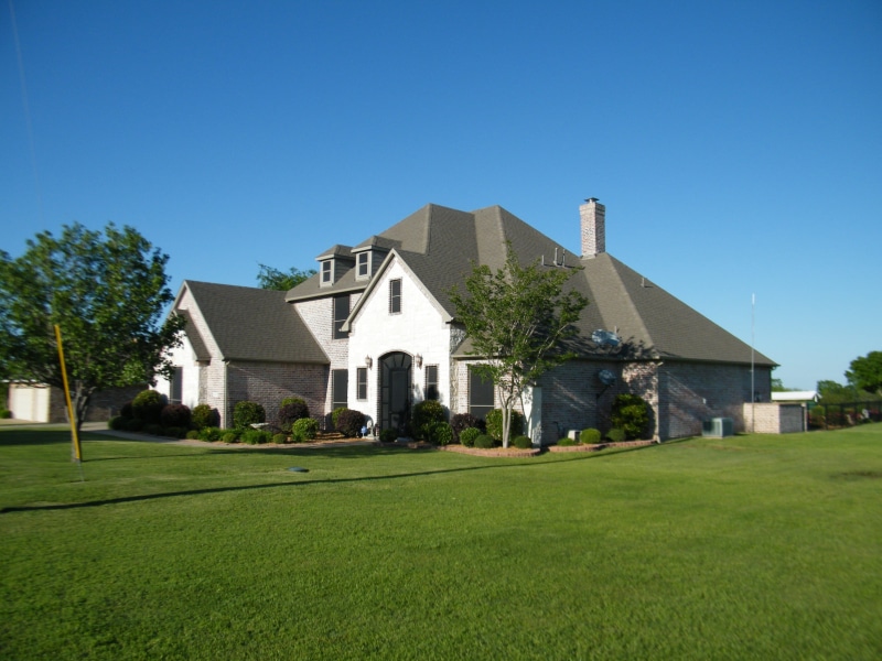 construction, city, suburban, residence, blue, nature, sky, architecture, estate, built Structure, house, clear sky, plant, housing, lawn, copy space, property