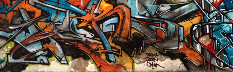 abstract, wall - building feature, spray paint, street art, full frame, 5K, textured, paint, no people, graffiti, architecture, messy, multi colored, day