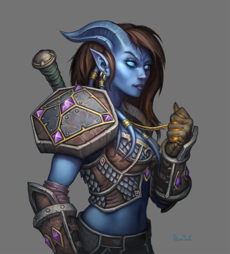 world of warcraft, video, world, hd, 1080P, draenei, warcraft, games, x, artwork, art